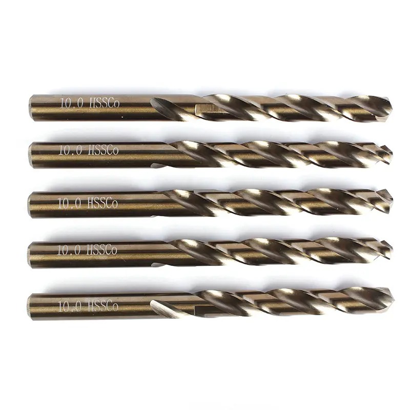 Quality Certification Non-slip Reliable Quality Easy Processing Cobalt Drill Bits M35 Twist Drill