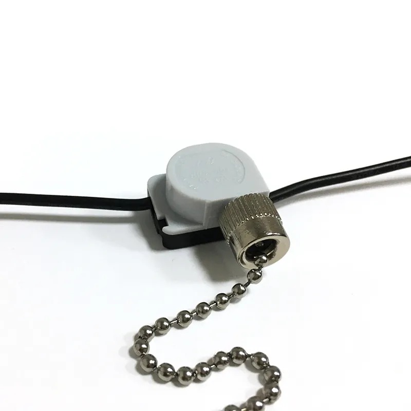 Socoje Pull Switches Durable Ceiling Chrome Pull Cord Switch