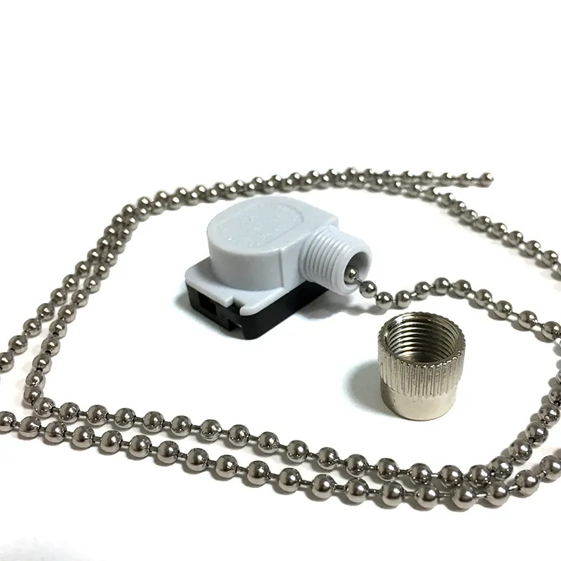 Socoje Pull Switches Durable Ceiling Chrome Pull Cord Switch