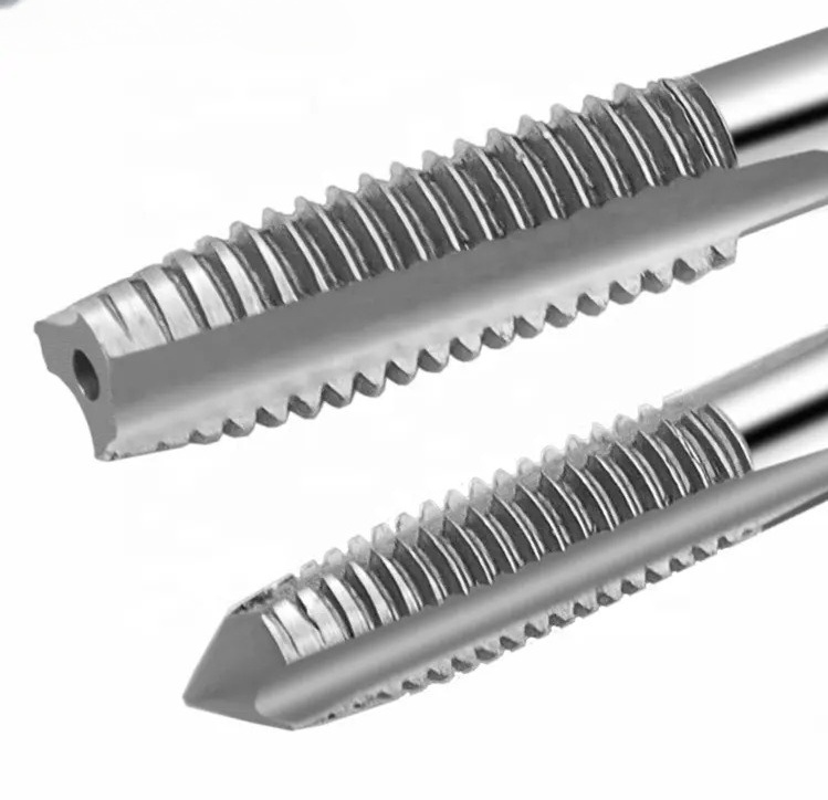 Factory Wholesale M2-M52 HSS Ti-coated Spiral Pointed Machine Screw Tap