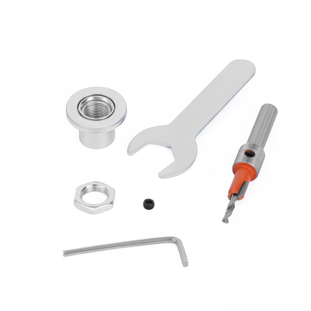 5PCS 8mm Shank Countersink Woodworking Router Bit set Milling Cutter Screw Extractor Remon Demolition