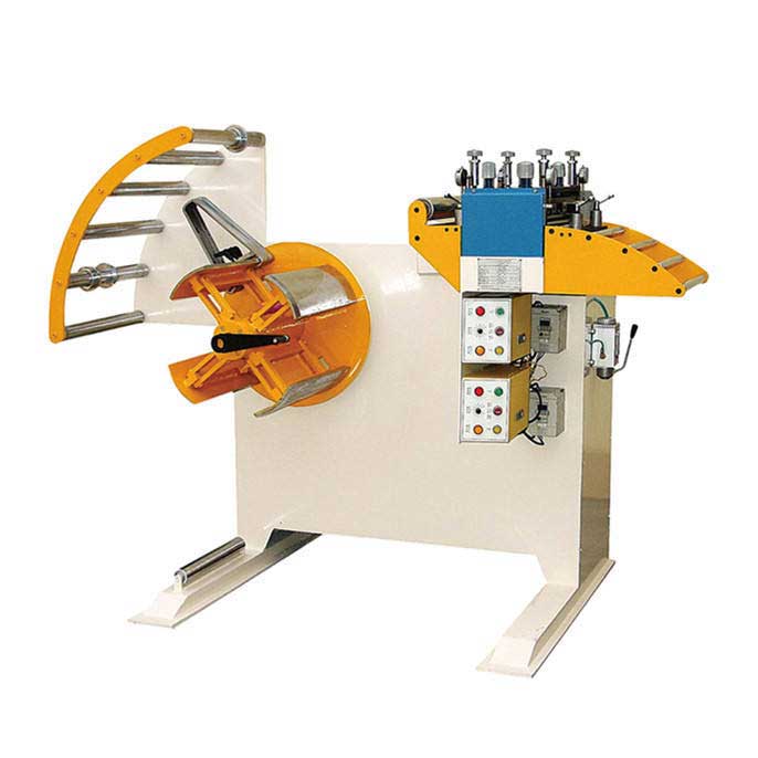 2 in 1 machine automatic steel uncoiling machine sheet metal straightener