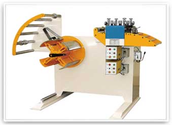 Auto steel coil straightener uncoiler decoiler 2 in 1 machine suitable for punching press