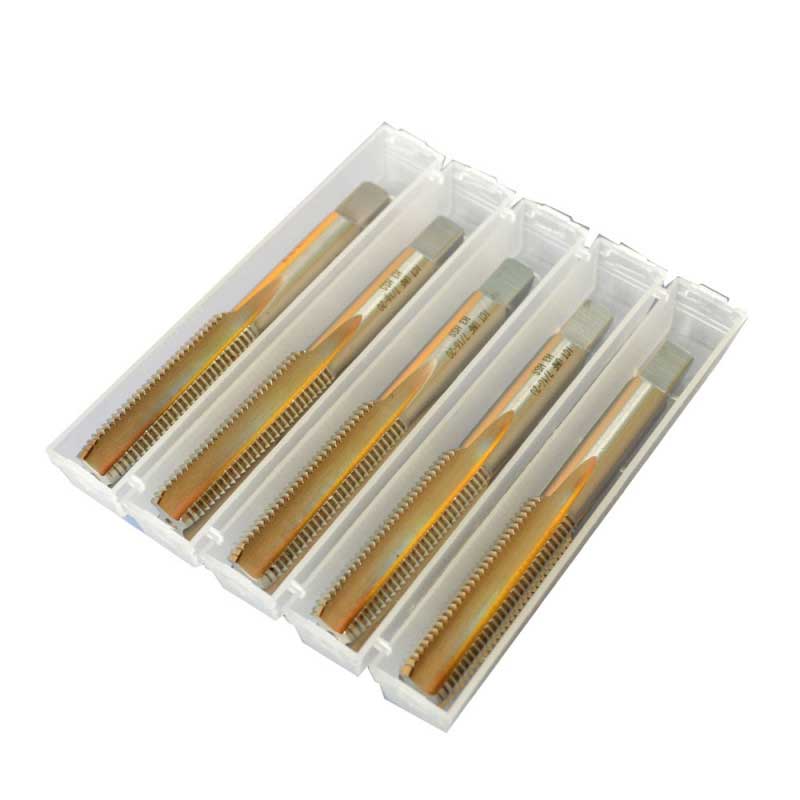 7/16-20 UNF 4 Straight Flute Machine Tap H3 Bottom Tap 5pcs