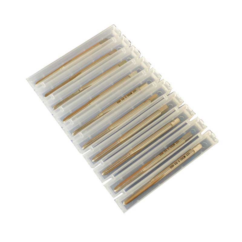 M3 x 0.5 3 Flute Straight Flute Machine Tap D3 Bottom Tap 10pcs