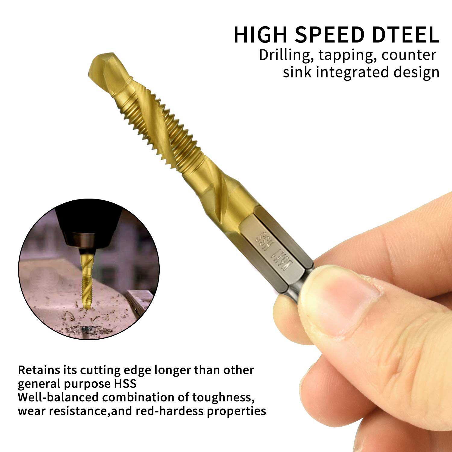 High Quality M3-M12 Factory Custom Thread Tap Tap Thread Paint Support OEM