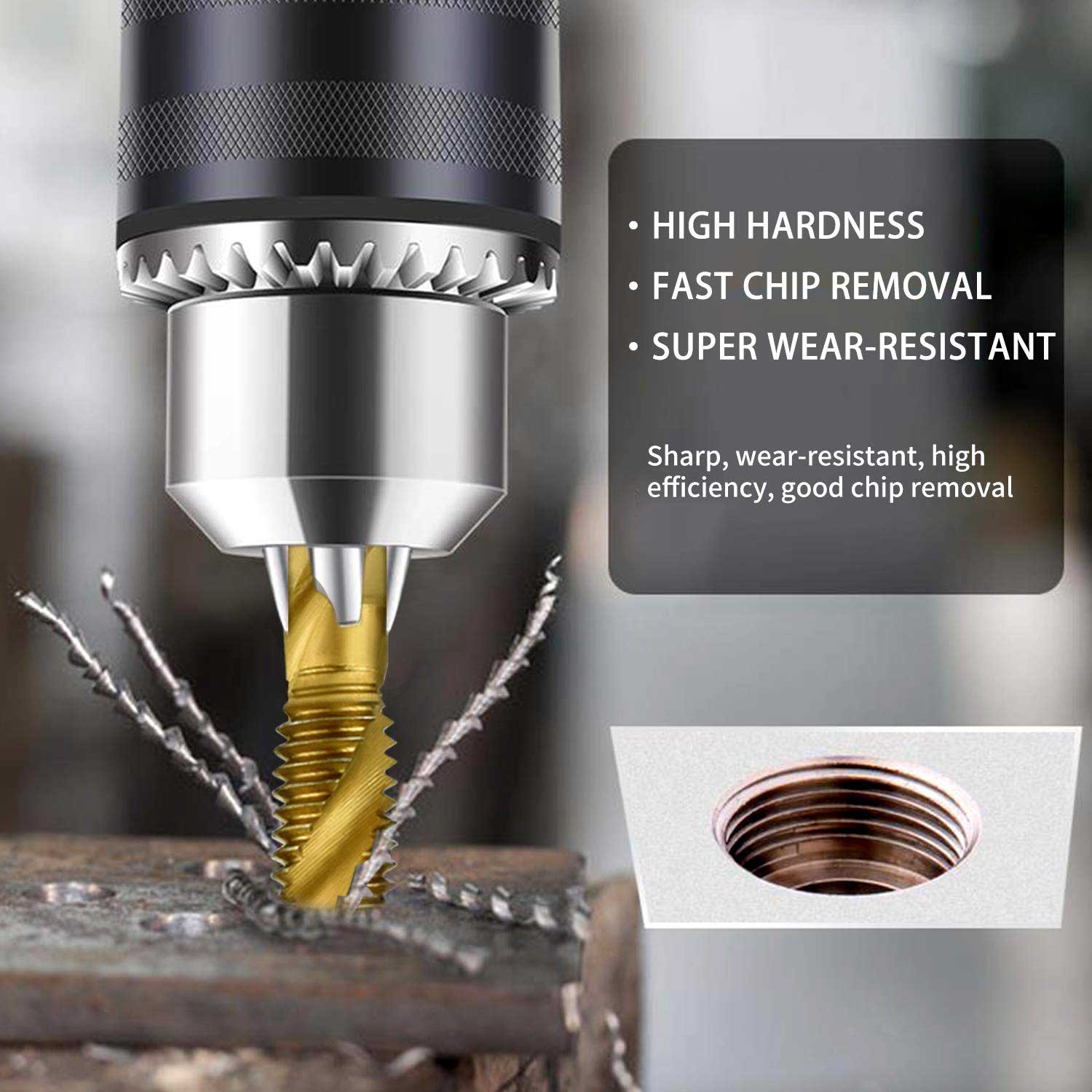 High Quality M3-M12 Factory Custom Thread Tap Tap Thread Paint Support OEM