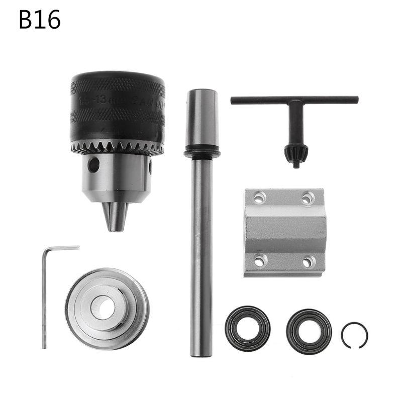 No Power Spindle Assembly Small Lathe Accessories Trimming Belt JTO/B10/B12/B16 Drill Chuck Set