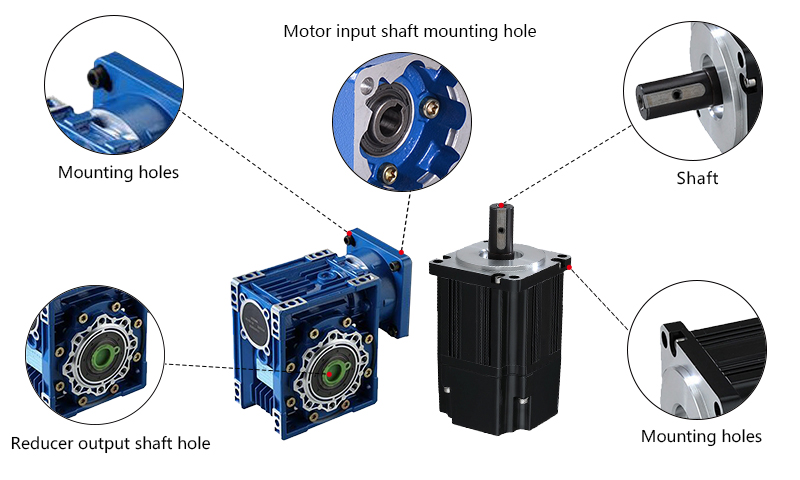 1500 W DC Worm Gear Motor, 36V/48V
