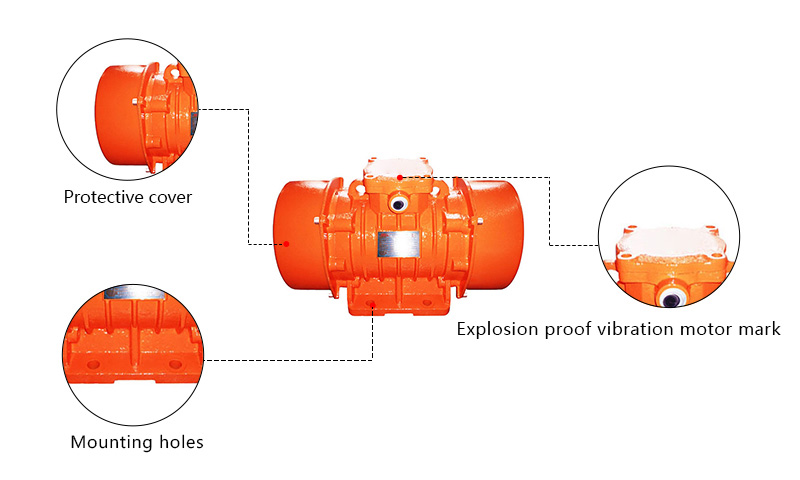 5.5 kW Explosion Proof Vibration Motor, 4 pole