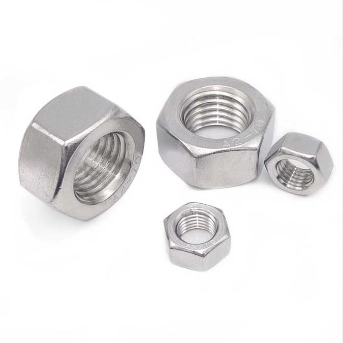 M4 M5 M6 M8 Inconel 601 718 Alloy Hexagon Nut DIN934 1/4"-20-2B