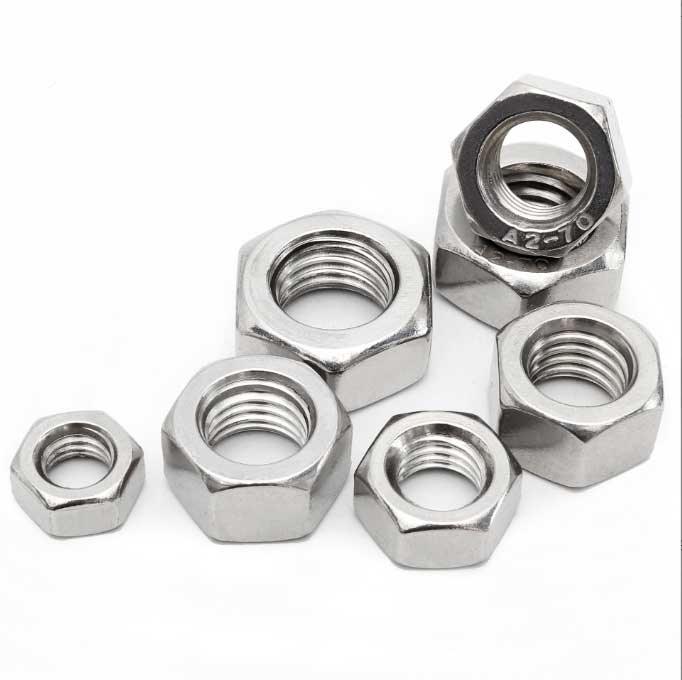 M4 M5 M6 M8 Inconel 601 718 Alloy Hexagon Nut DIN934 1/4"-20-2B