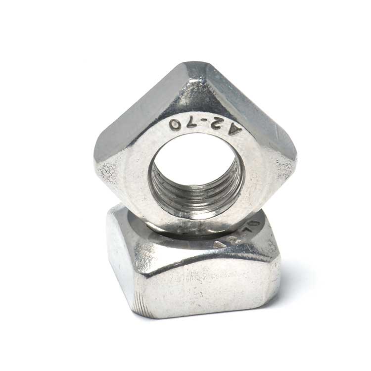 M8 Square Bolt And Nuts 304 Stainless Steel Metric Thread M3 M4 M5 M6 Stainless Steel M8 Square Screw Nut