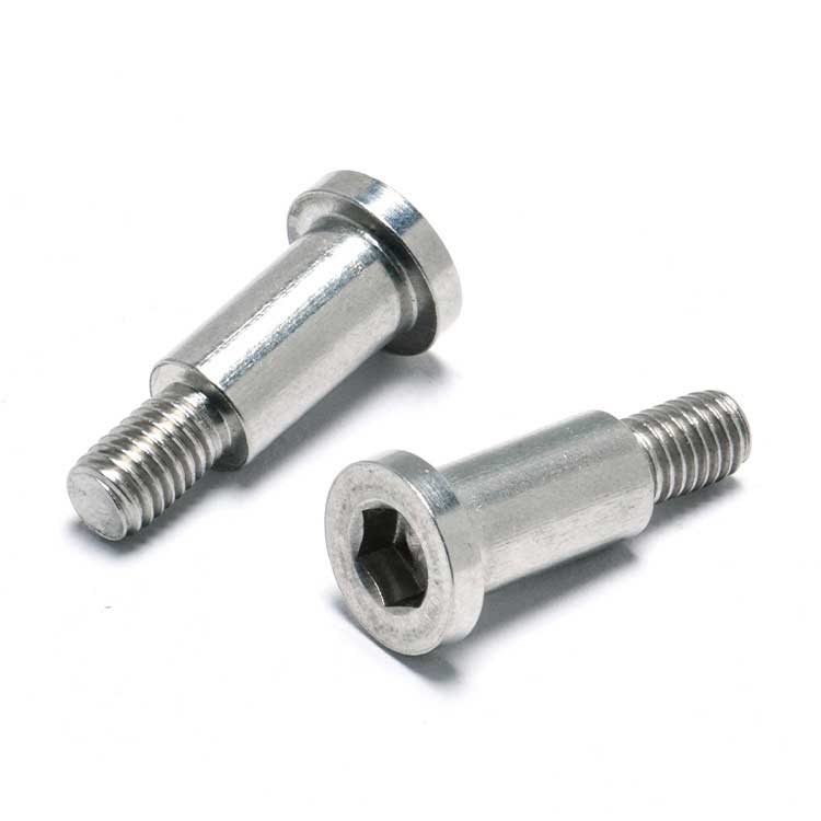 ISO 7379 M6 M8 M10 SS 304 316 Stainless Steel Hex Drive Custom Shoulder Bolts