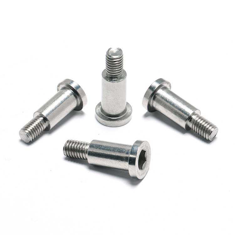 ISO 7379 M6 M8 M10 SS 304 316 Stainless Steel Hex Drive Custom Shoulder Bolts