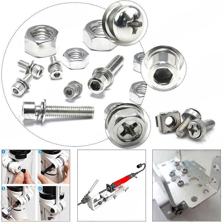 DIN7985 GB818 Stainless Steel 304 A2 Machine Screw Pan Phillips Head Screw
