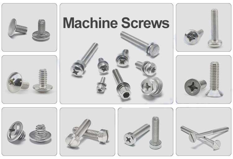 M3 M4 M5 DIN 965 DIN7985 A2 A4 Stainless Steel Csk Flat Head Phillips Machine Screws