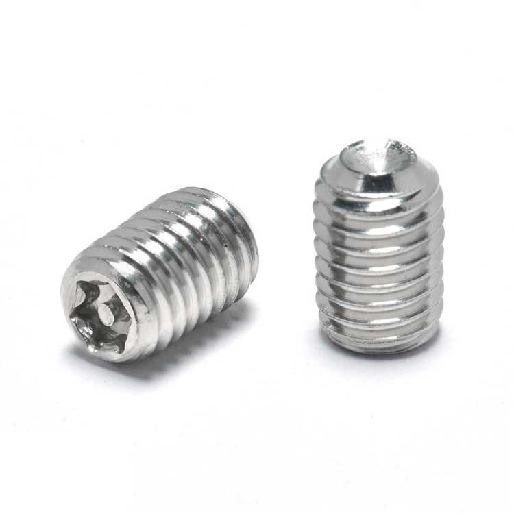 Hardware Manufacturer Metric Stainless Steel Hex Socket Cone Point Grub Set Screws