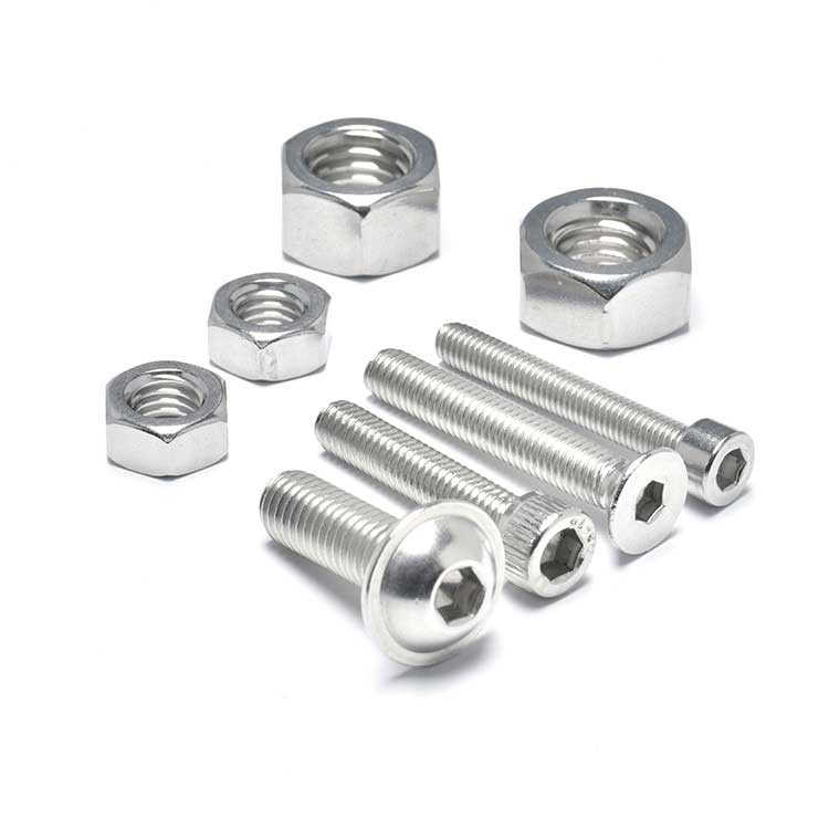 Stainless Steel 304 316 Steel 8.8 10.9 12.9 DIN912 Csk Pan Hex Button Socket Cap Head Screw