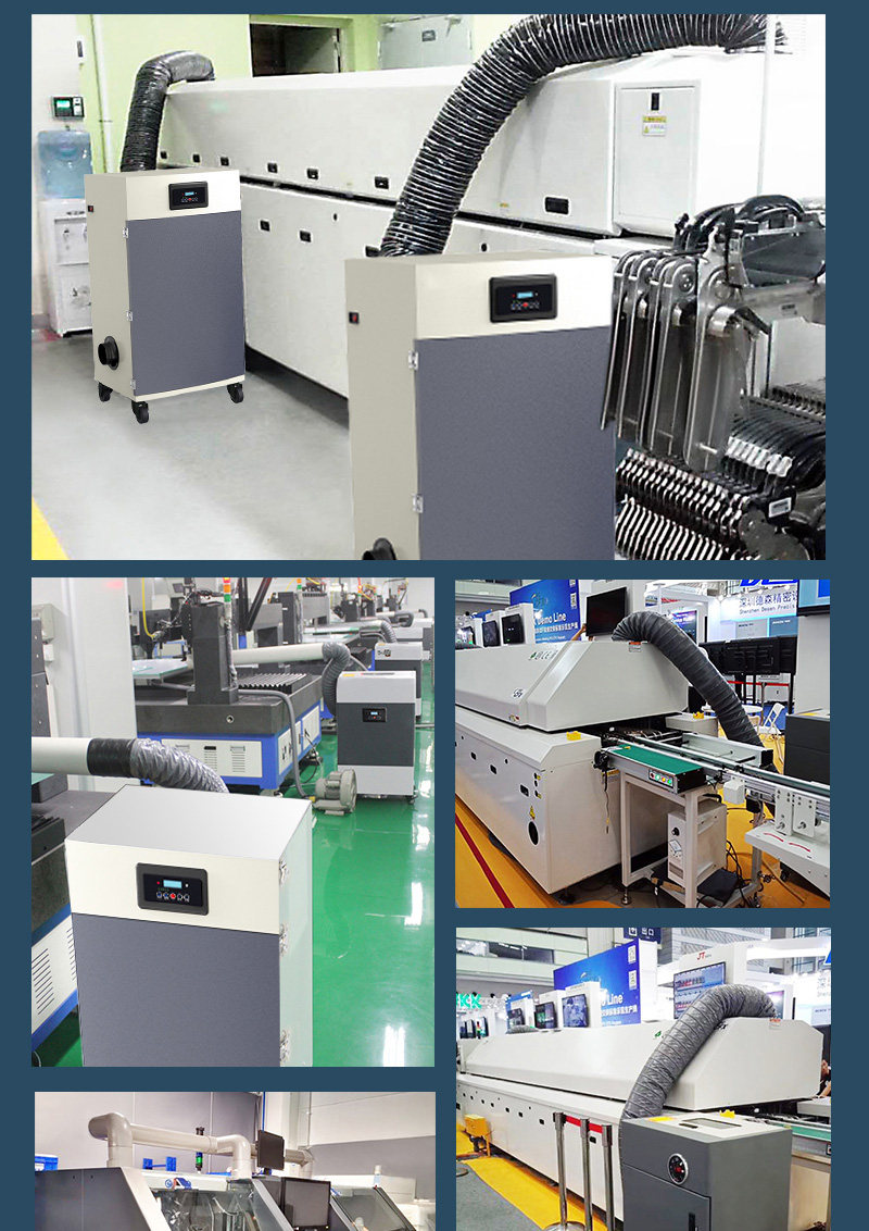 Dust Extraction Laser Engraving Fume Extractor For Co2 Laser Cutter Machine Laser Marking Machine