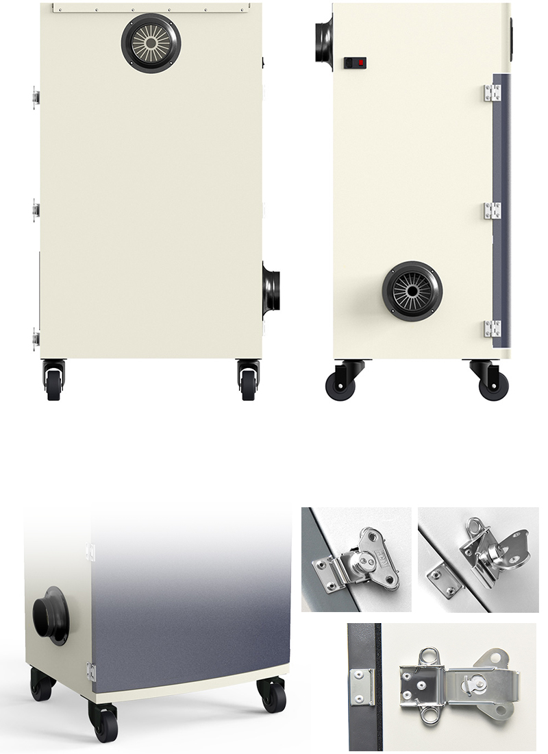 Dust Extraction Laser Engraving Fume Extractor For Co2 Laser Cutter Machine Laser Marking Machine