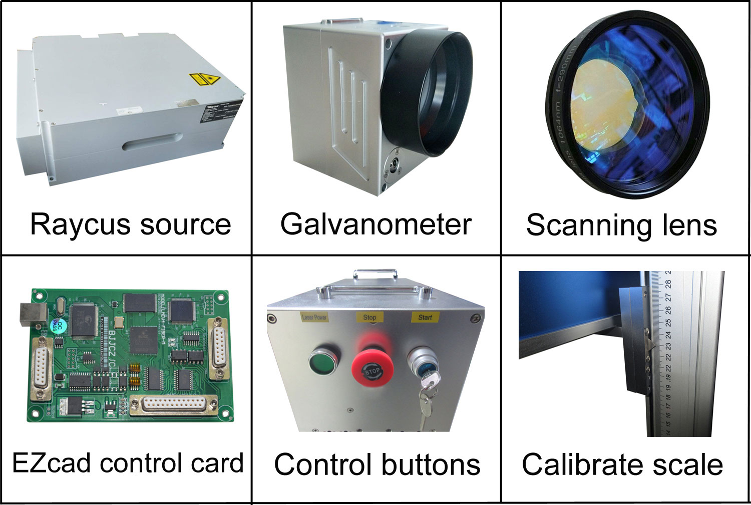 30W Fiber Laser Marking Machine Laser Engraver FDA Certified