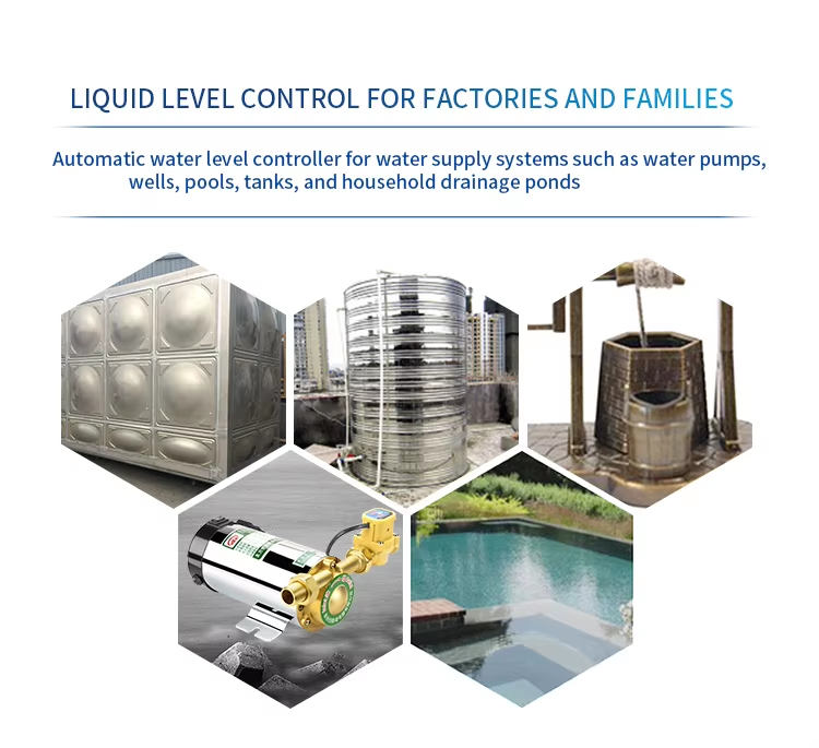 New Arrival tank Float Sensor Switch Electronic Low High Water Liquid Level Control Plastic Float Ball Switch