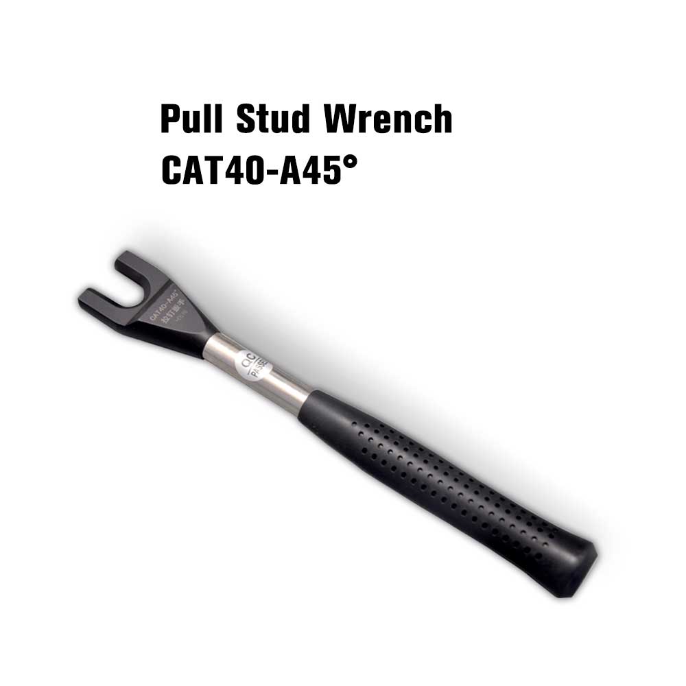 CAT40-45° pull stud wrench medium carbon steel work head