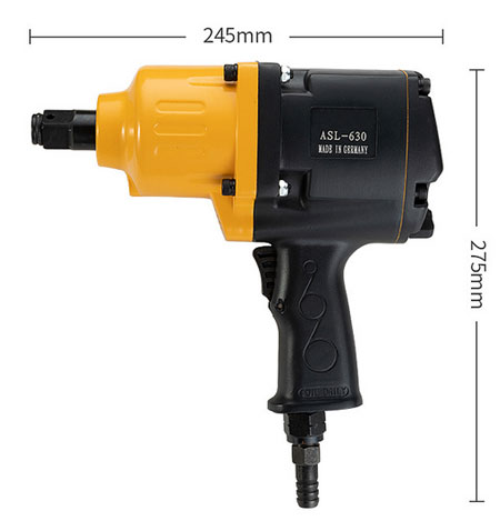 2000 Nm Pneumatic Screw Driver, 3/8, 6500 rpm