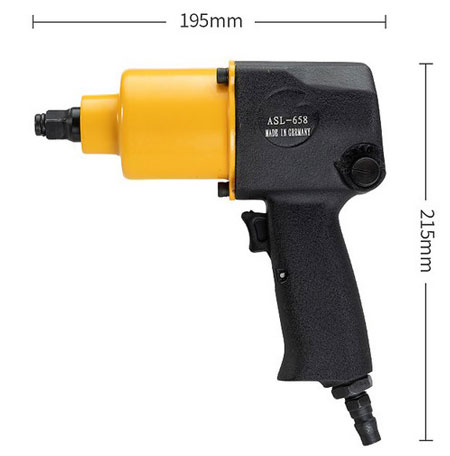 650 Nm Pneumatic Screw Driver, 1/4, 8500 rpm