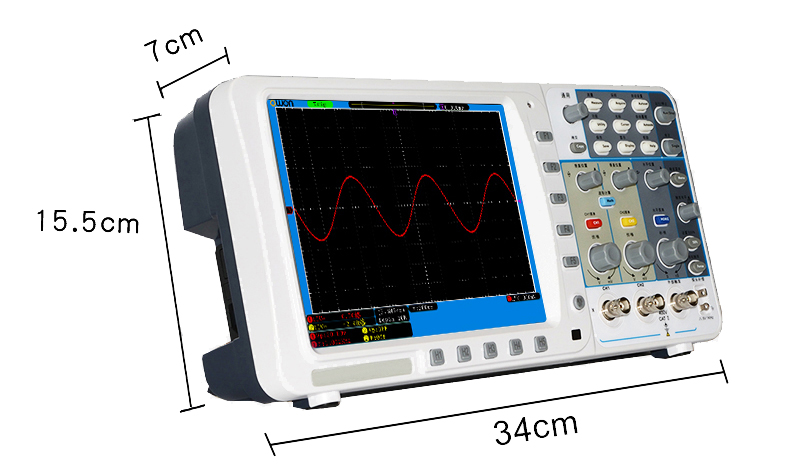 300 MHz Digital Oscilloscope, 2 Channels, 2.5 GSa/s