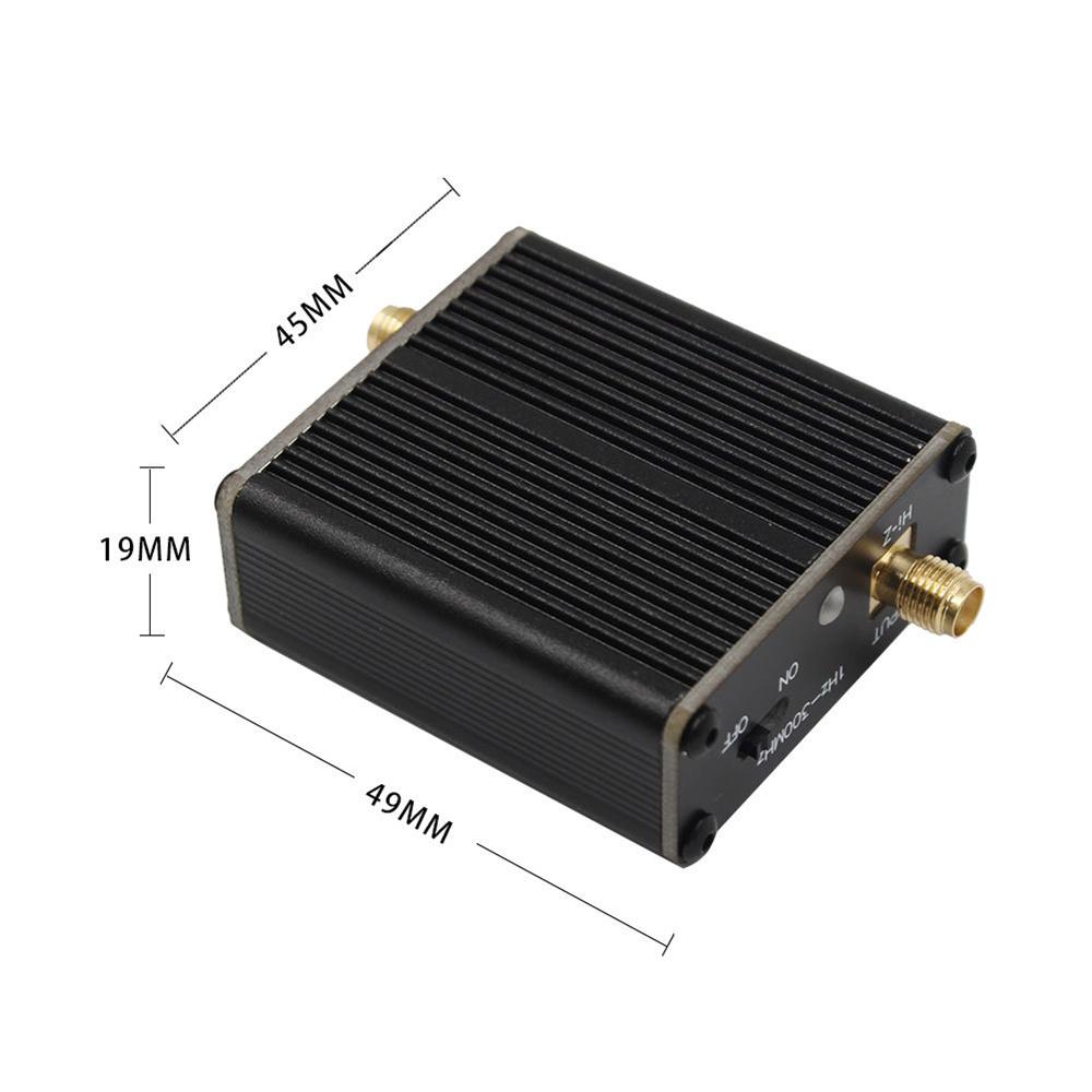 High-Impedance Amplifier 1MΩ Input 50Ω Output 0dB Gain 300MHz Bandwidth Long-Lasting Battery Universal Compatibility Ideal