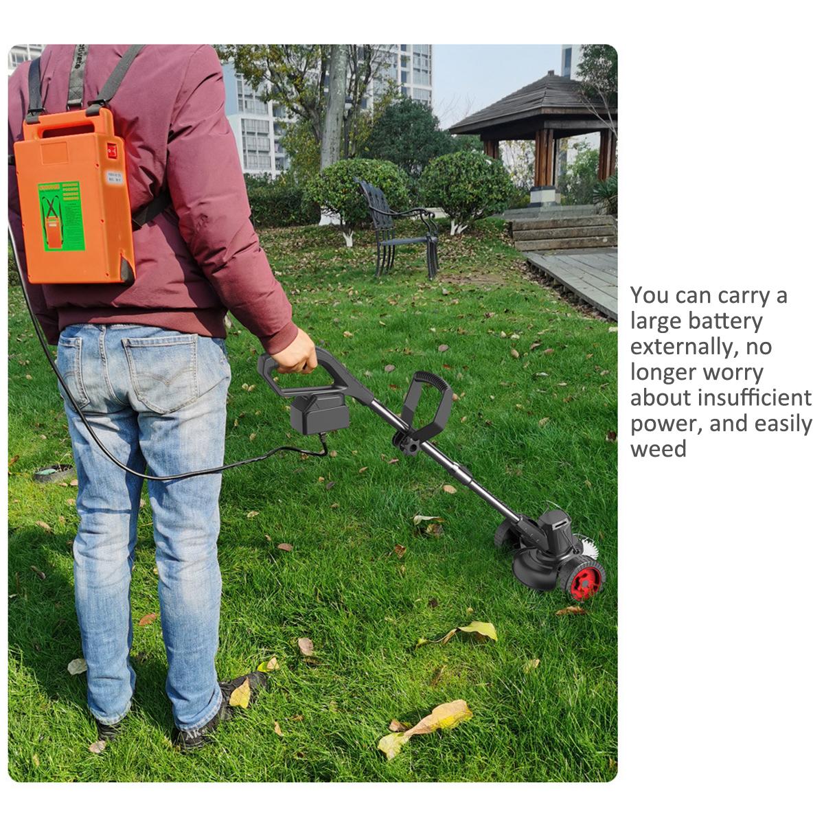 21V Electric Grass Trimmer Lawn Mower Weed Eater String Trimmer Cutter For Makita Gardening Tool