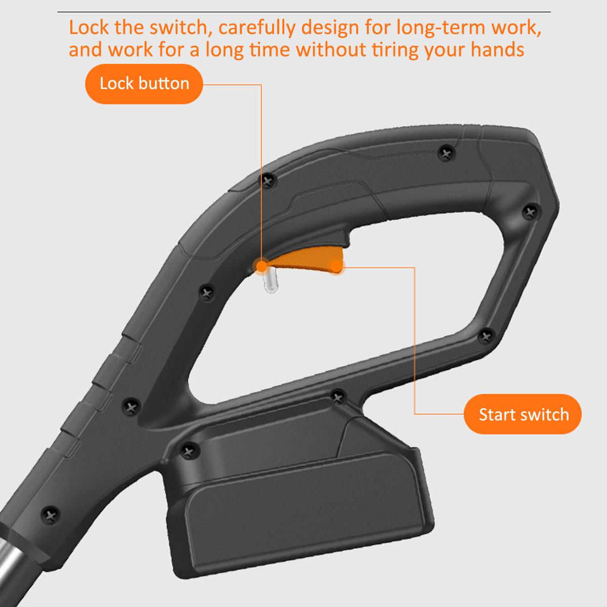 21V Electric Grass Trimmer Lawn Mower Weed Eater String Trimmer Cutter For Makita Gardening Tool