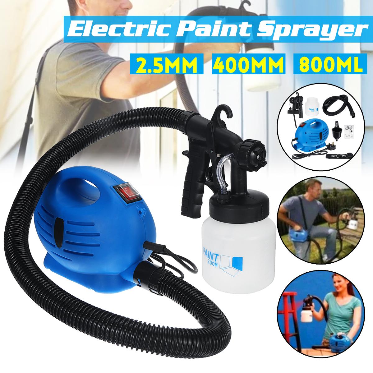 650W 800mL Three-way Electric Air Paint Sprayer Machine Kit For Brick Molding Painting