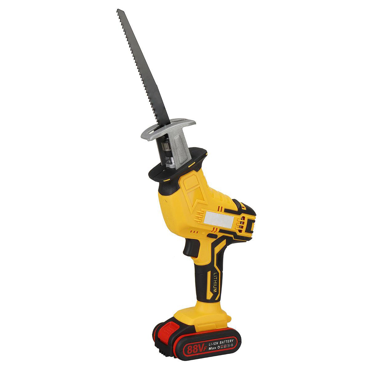 Socoje 88VF 10mm Cordless Electric Reciprocating Saw w/ 4 Blades Electric Wood Cutting Recip Prunning