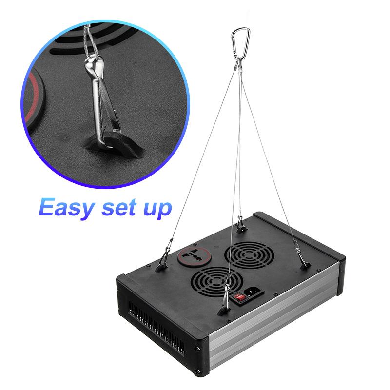 3000W LED Grow Light 13000 Lumens Plant Flower Full Spectrum Veg Flower Greenhouse Lamp