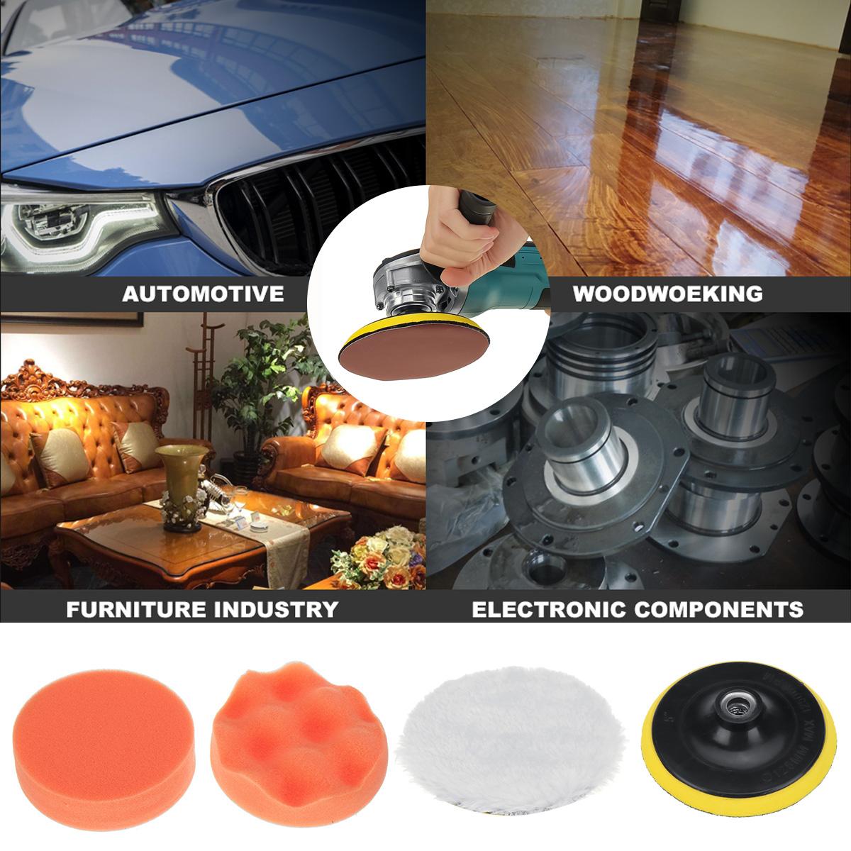 Socoje 288VF 1580W Cordless Polisher Car Polishing Tool Sander Buffing Waxing Machine For Makkita 18V Battery