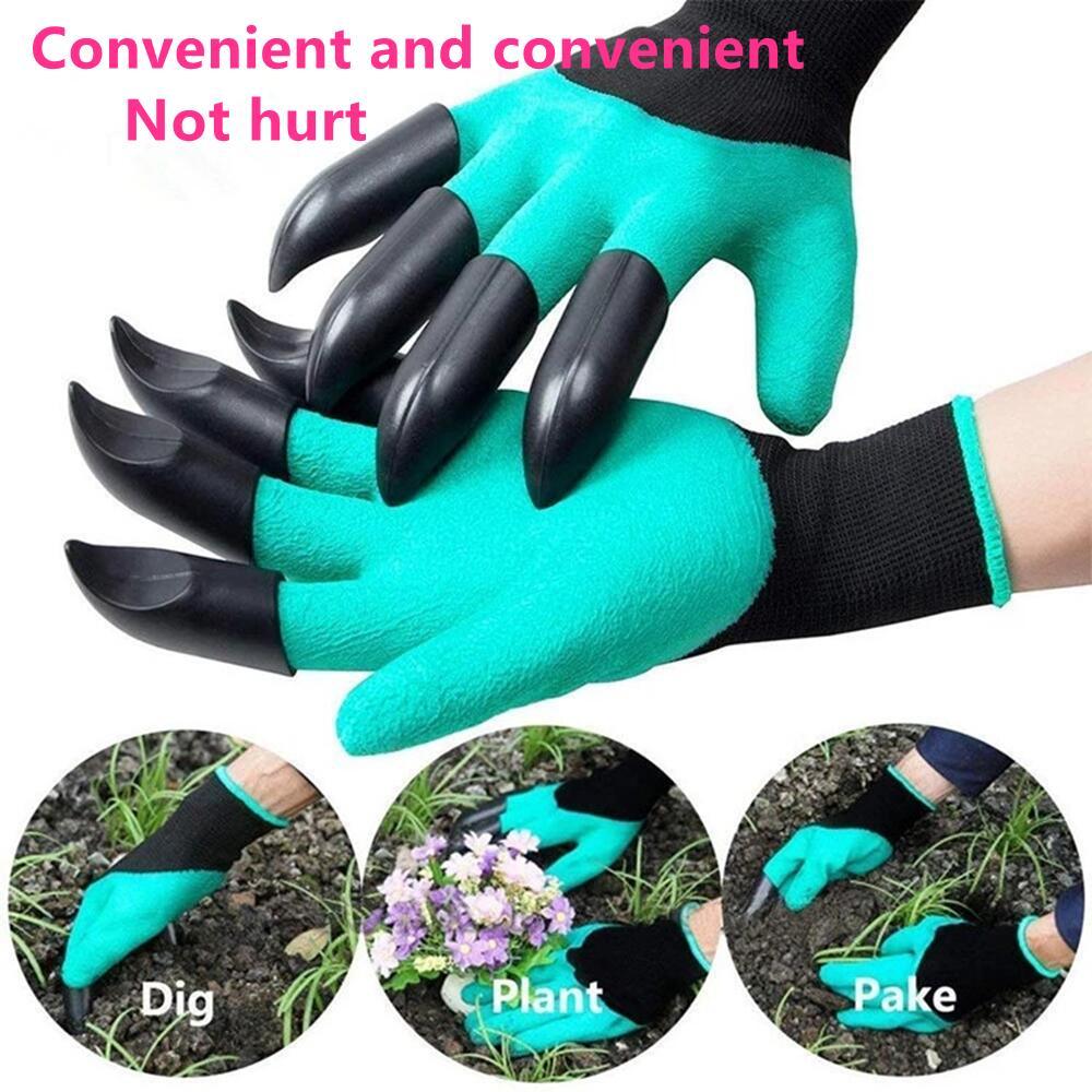Digging Gloves Gardening Dipping Labor Claws Vegetable Flower Planting And Grass Pull