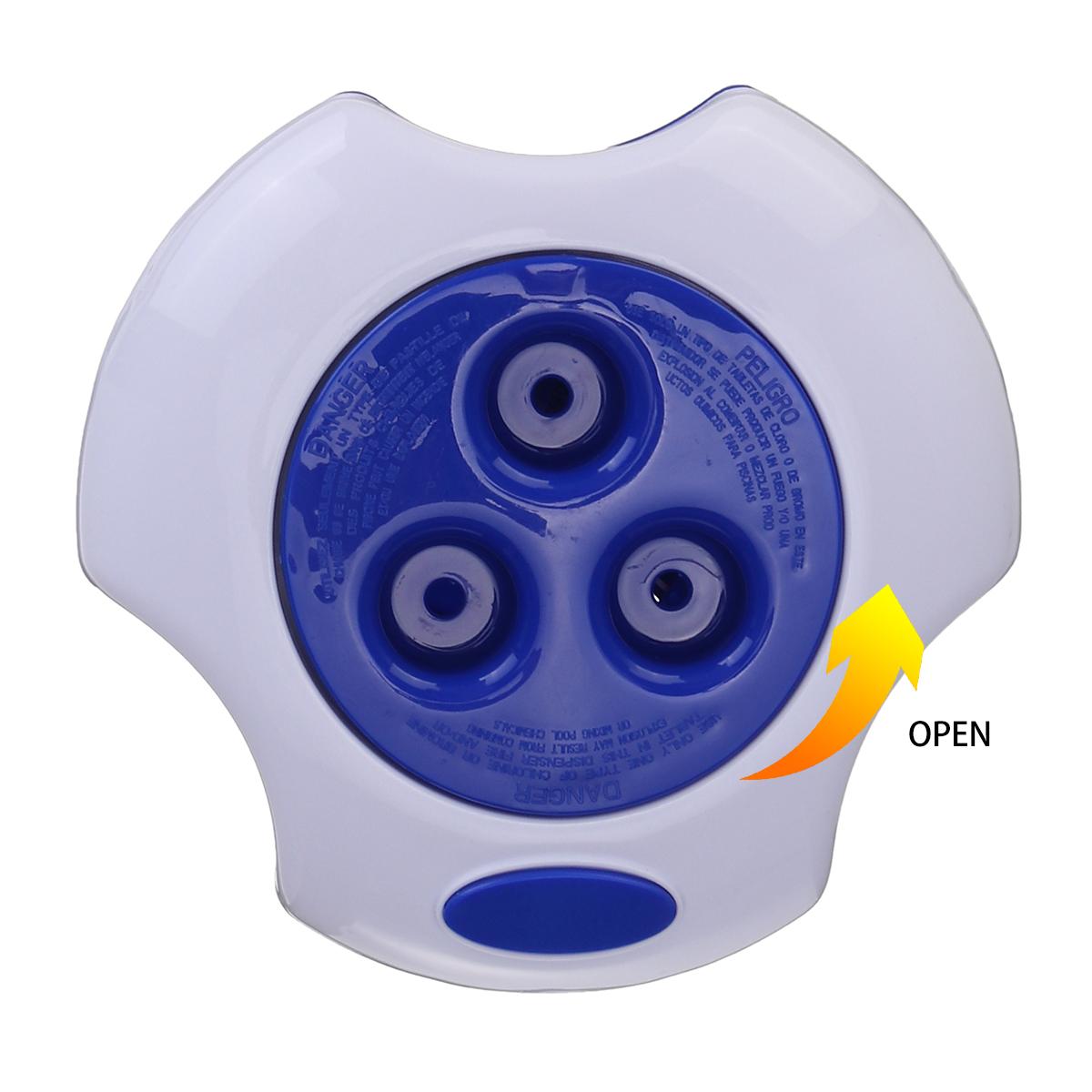 Pool Floating Chemical Dispenser High Quality Durable With Thermometer for Swimming Pool Cheaning Tools