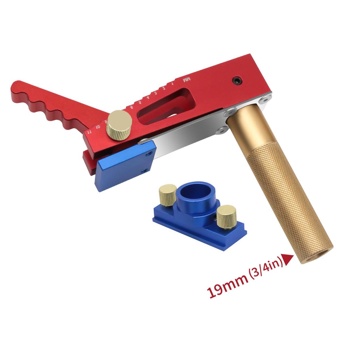 MFT Bench Hold Dog Holes Clamp Woodworking T-Track Hold Down Clamp Desktop Adjustable Fast Fixed Clip