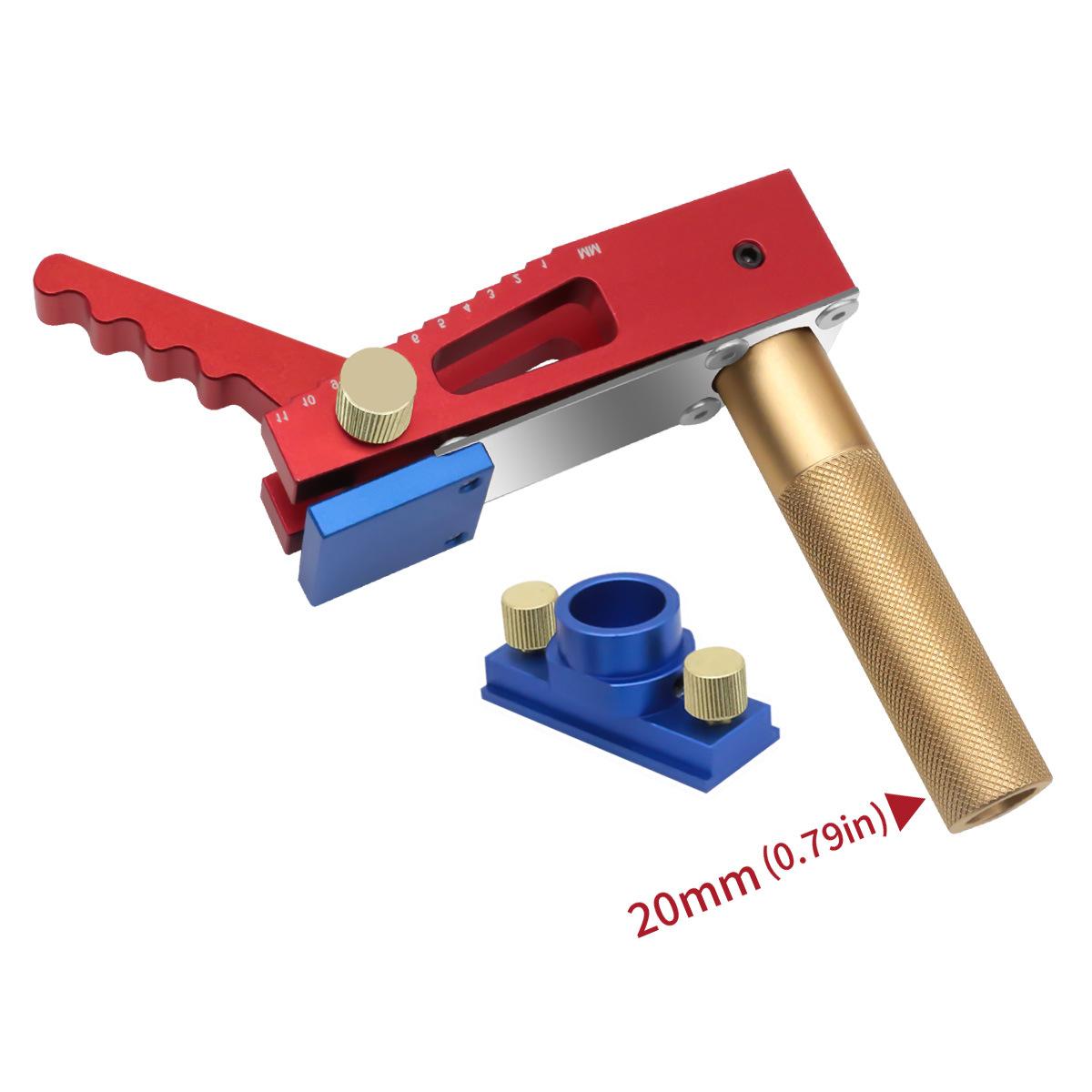 MFT Bench Hold Dog Holes Clamp Woodworking T-Track Hold Down Clamp Desktop Adjustable Fast Fixed Clip