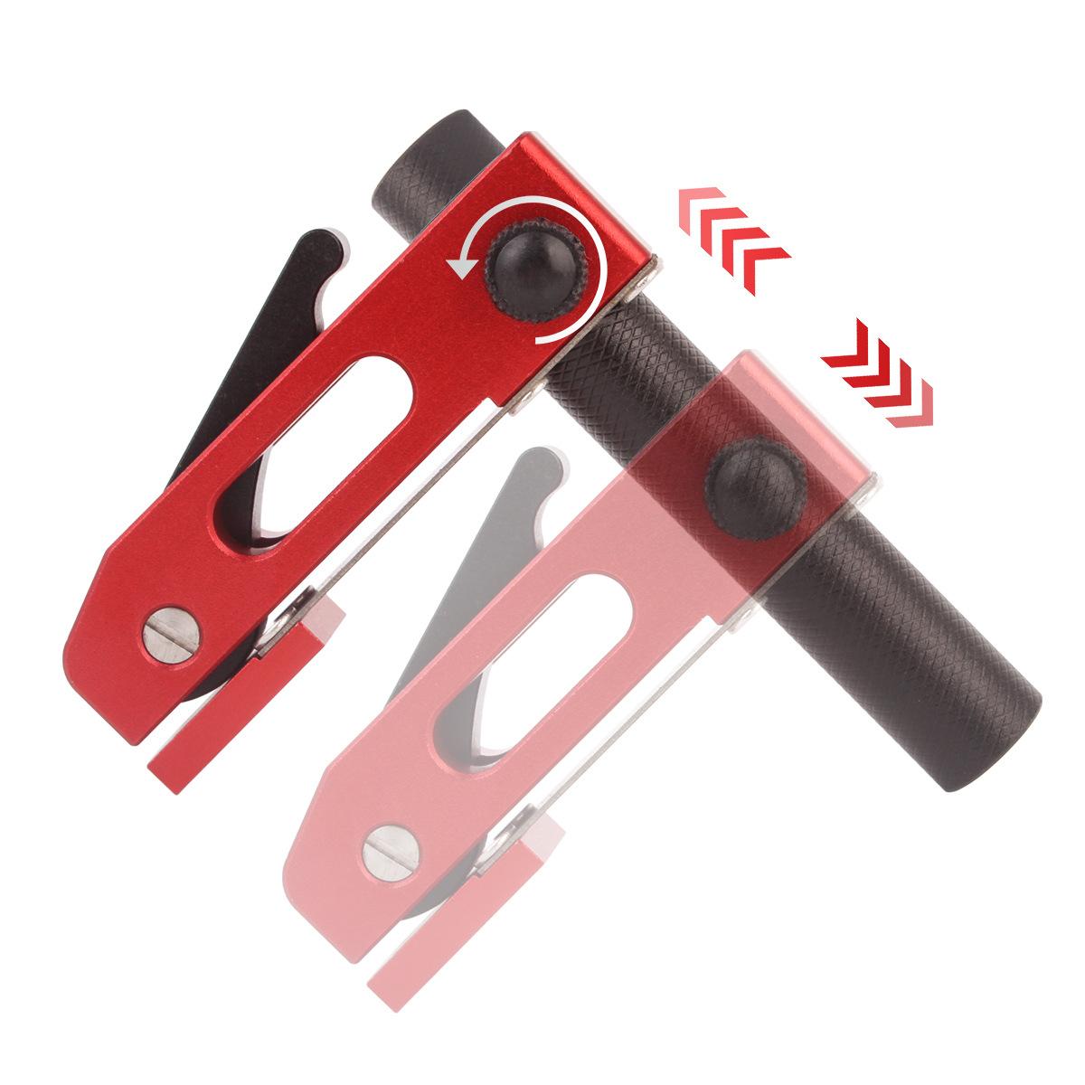 Woodworking Desktop Clip Desktop Quick Acting Hold Down Clamp Fast Fixed Clip For Woodworking Benches 0.79inch Dog Hole Tool