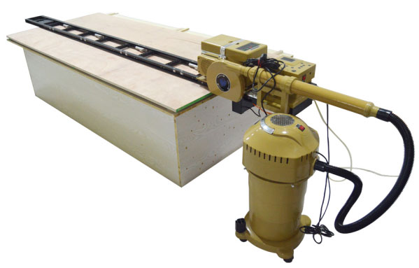 Reciprocating Wood Circular Saw with Adjustable Long Rails 3HP 220V