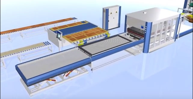 Wood Door Membrane Press Machine 220V 60Hz