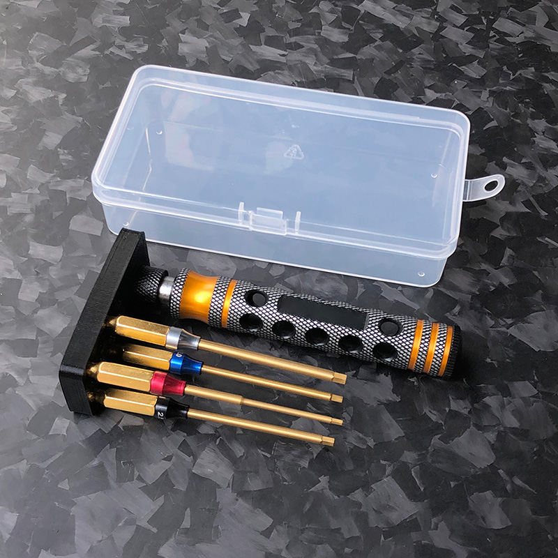 6.35mm 4 in1 Hex Screwdriver 1.5 2.0 2.5 3.0mm for RC Car helicopter FPV