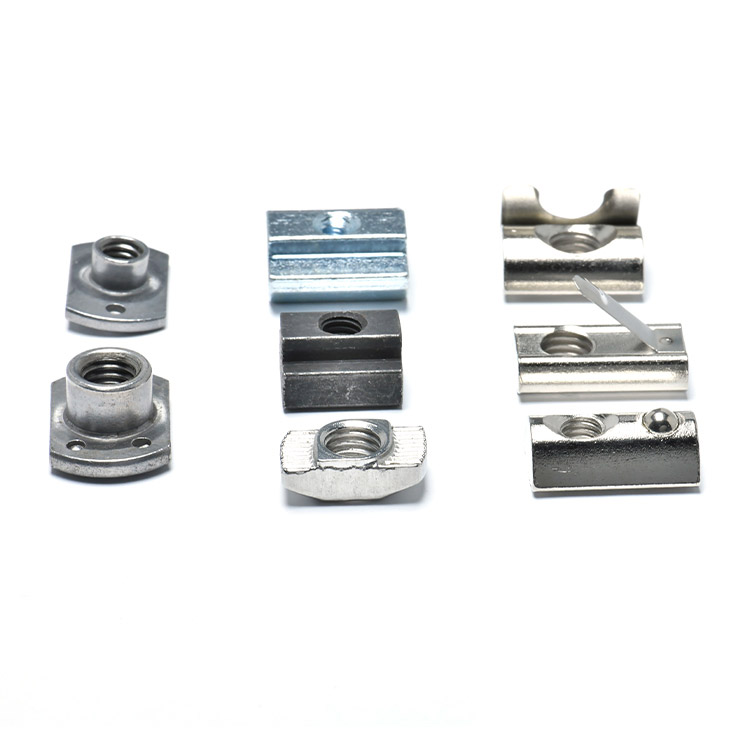 M6 M8 M10 M12 7/16 2 4 Holes Carbon Steel T Tee Weld Nut