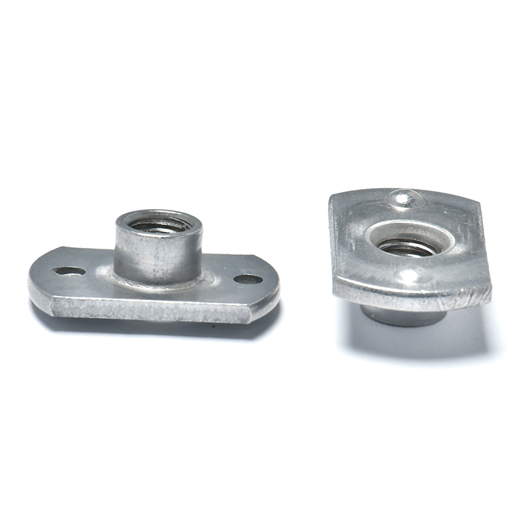 M6 M8 M10 M12 7/16 2 4 Holes Carbon Steel T Tee Weld Nut