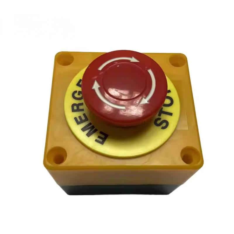 Emergency Stop Switches Button Box Switch Control Waterproof Box Reset Button Mushroom Head Switch