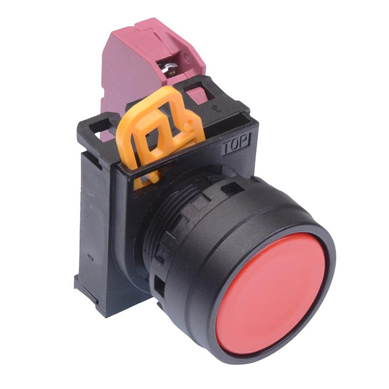 Red 22mm Momentary Push Button Switch NC IP65 YW1B-M1E01R